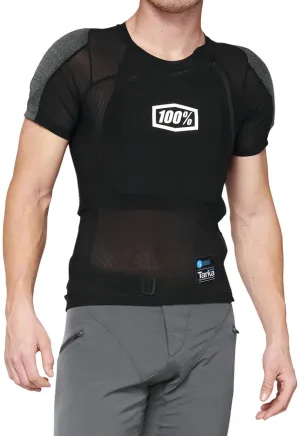 100% Tarka Short Sleeve Body Armor - Black, X-Large