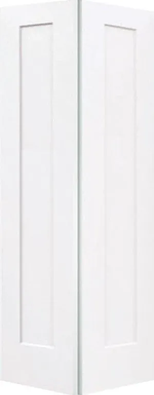 24"x 80" 2 Panel Bifold Hollow Core Door in White