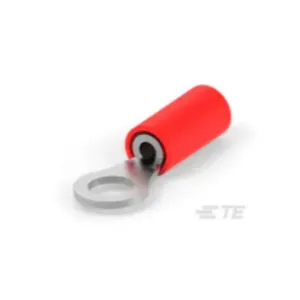 25 Pack of TE Connectivity 16-22 AWG Ring Tongue Terminals 31886