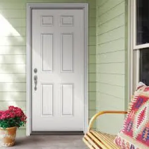 30"x79" 6 Panel Steel Door