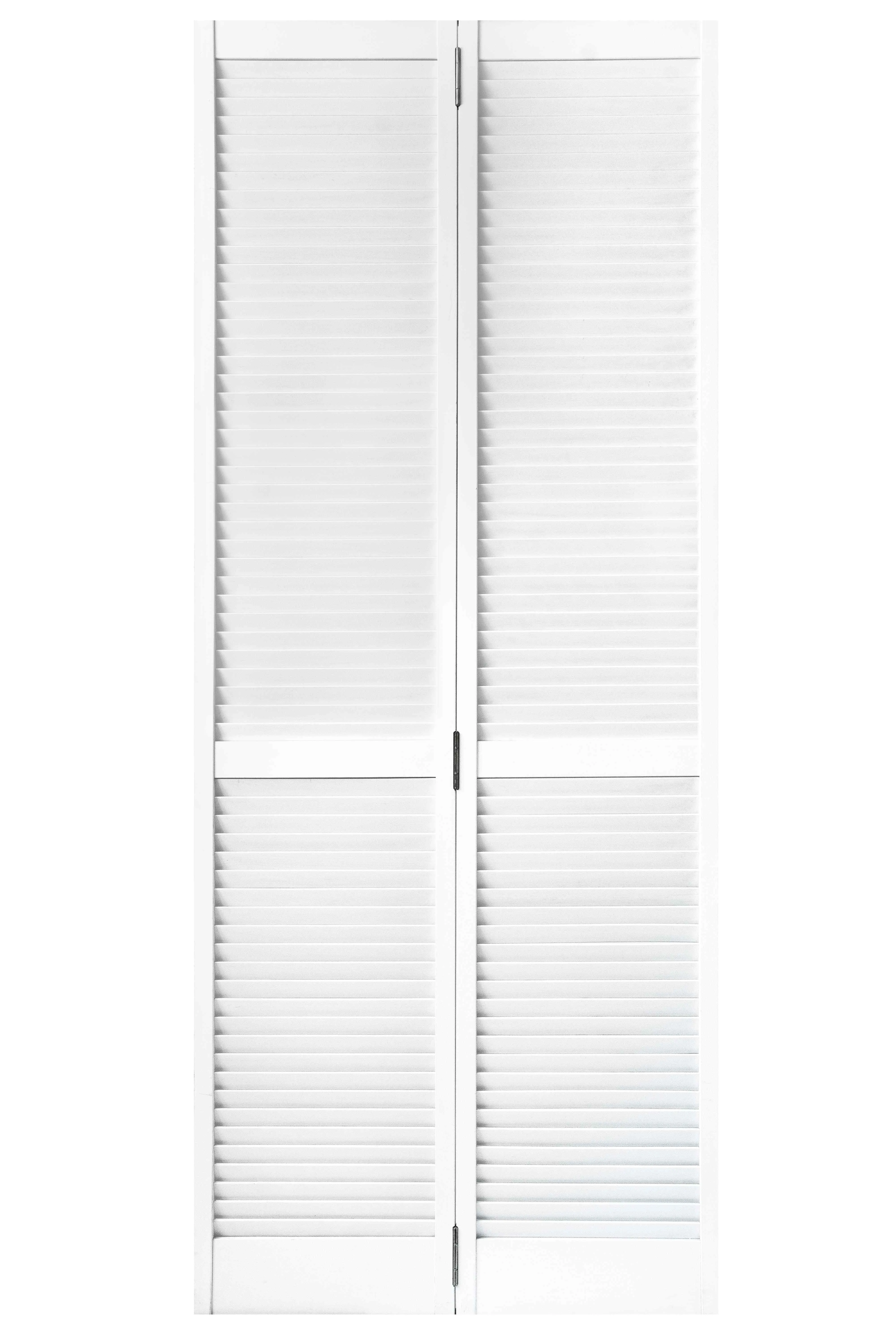 30"x80" Bifold Door in White