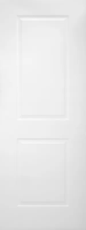 32x80 2 Panel Hollow Core Door in White