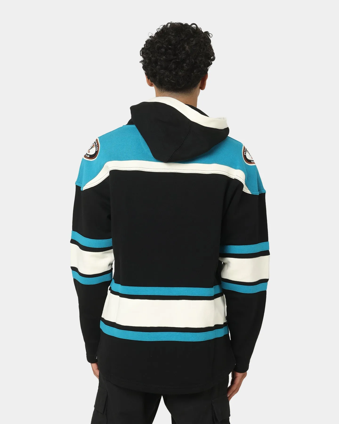47 Brand Anaheim Ducks Superior Lacer Hoodie Jet Black/Shark