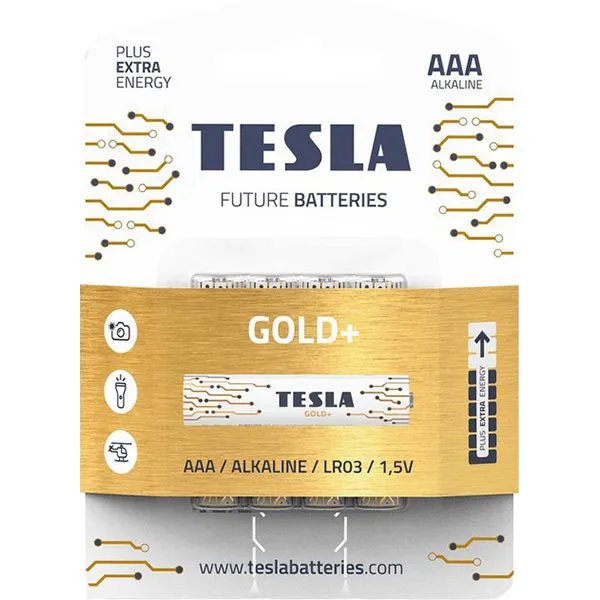 AAA GOLD  (LR03 / BLISTER FOIL 4 PCS)