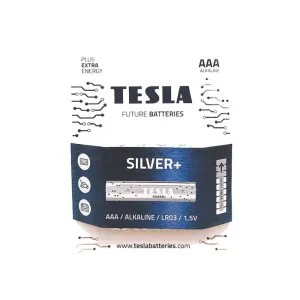 AAA SILVER  (LR03 / BLISTER FOIL 4 PCS)