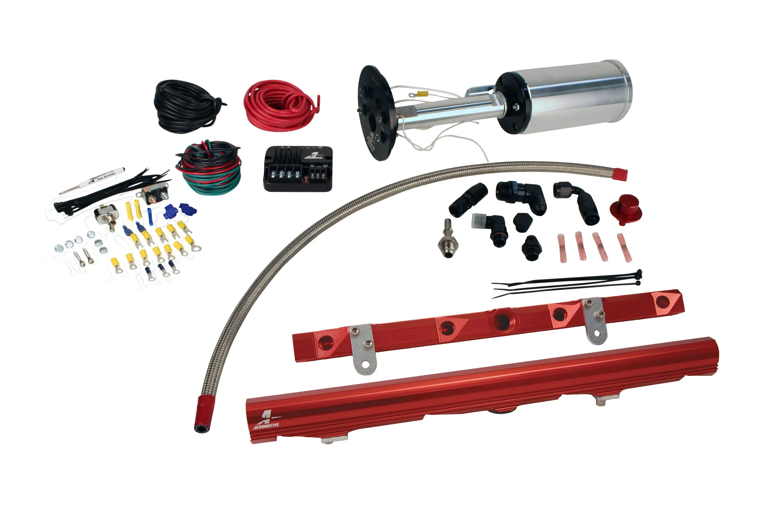 Aeromotive Fuel System 17183 03-13 Corvette Stealth Eliminator Street Fuel System with LS2 Fuel Rails