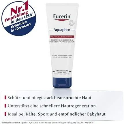 Aquaphor ointment for protection and restoration 220ml, Eucerin