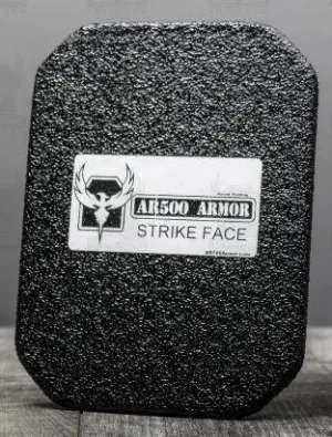 AR500 Armor® Level III Side Plate Body Armor 6" x 8"
