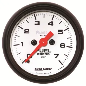 AutoMeter 5763-M GAUGE; FUEL PRESSURE; 2 1/16in.; 7BAR; DIGITAL STEPPER MOTOR; PHANTOM