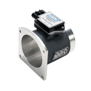 BBK Performance Mass Airflow Meter - 86 mm - Aluminum Housing - Black Powder Coat - 19 lb Injectors - Cold Air Intakes - Ford Mustang 1999-2002