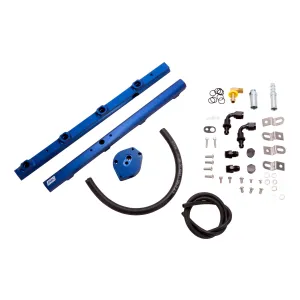 BBK Performance Parts 5015 1996-1998 MUSTANG 4.6L GT HIGH FLOW CNC BILLET ALUMINUM FUEL RAIL KIT