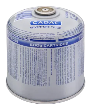 Cadac 500g Threaded Valve Gas Cartridge