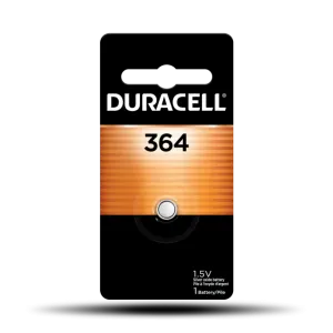 Duracell 364 Silver Oxide Button Battery