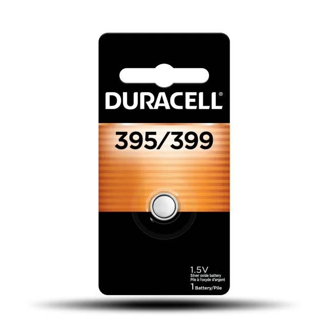 Duracell 395/399 Silver Oxide Button Battery (1Pk)