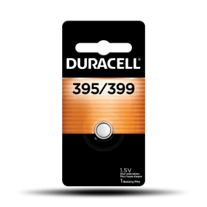 Duracell 395/399 Silver Oxide Button Battery (1Pk)