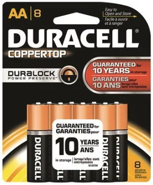 Duracell Battery Aa 8 Pack