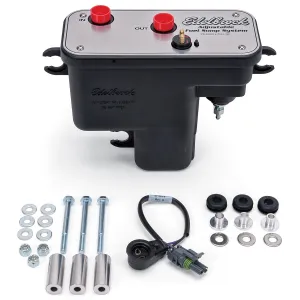 Edelbrock 36032 Universal EFI Fuel Sump tank Kit w/pump; tank; mounting