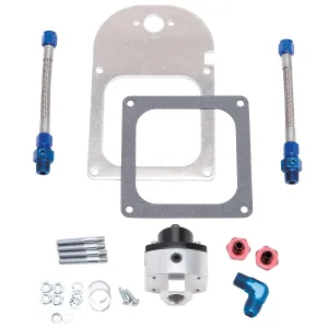 Edelbrock 8193 Edelbrock 4500 Flange Single Regulator Plate Kit