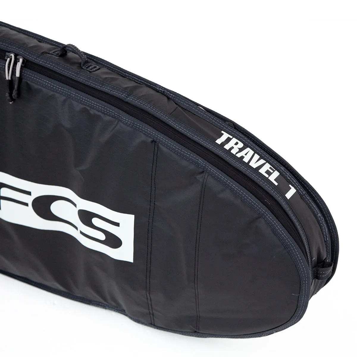 FCS Travel 1 Fun Board Boardbag-Black/Grey