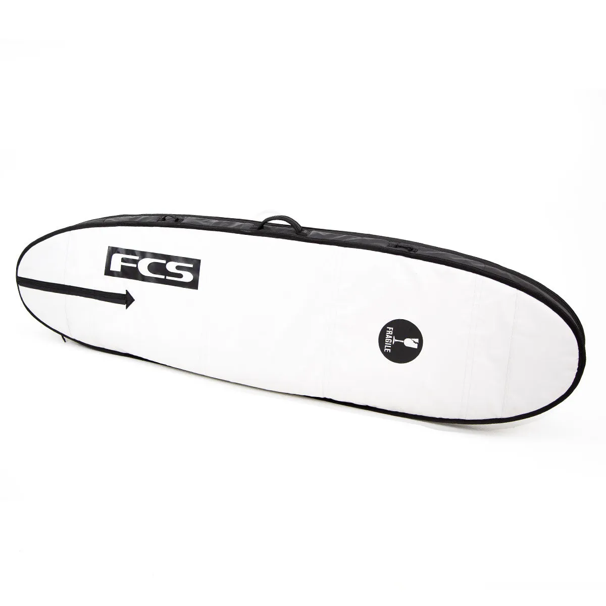 FCS Travel 1 Fun Board Boardbag-Black/Grey