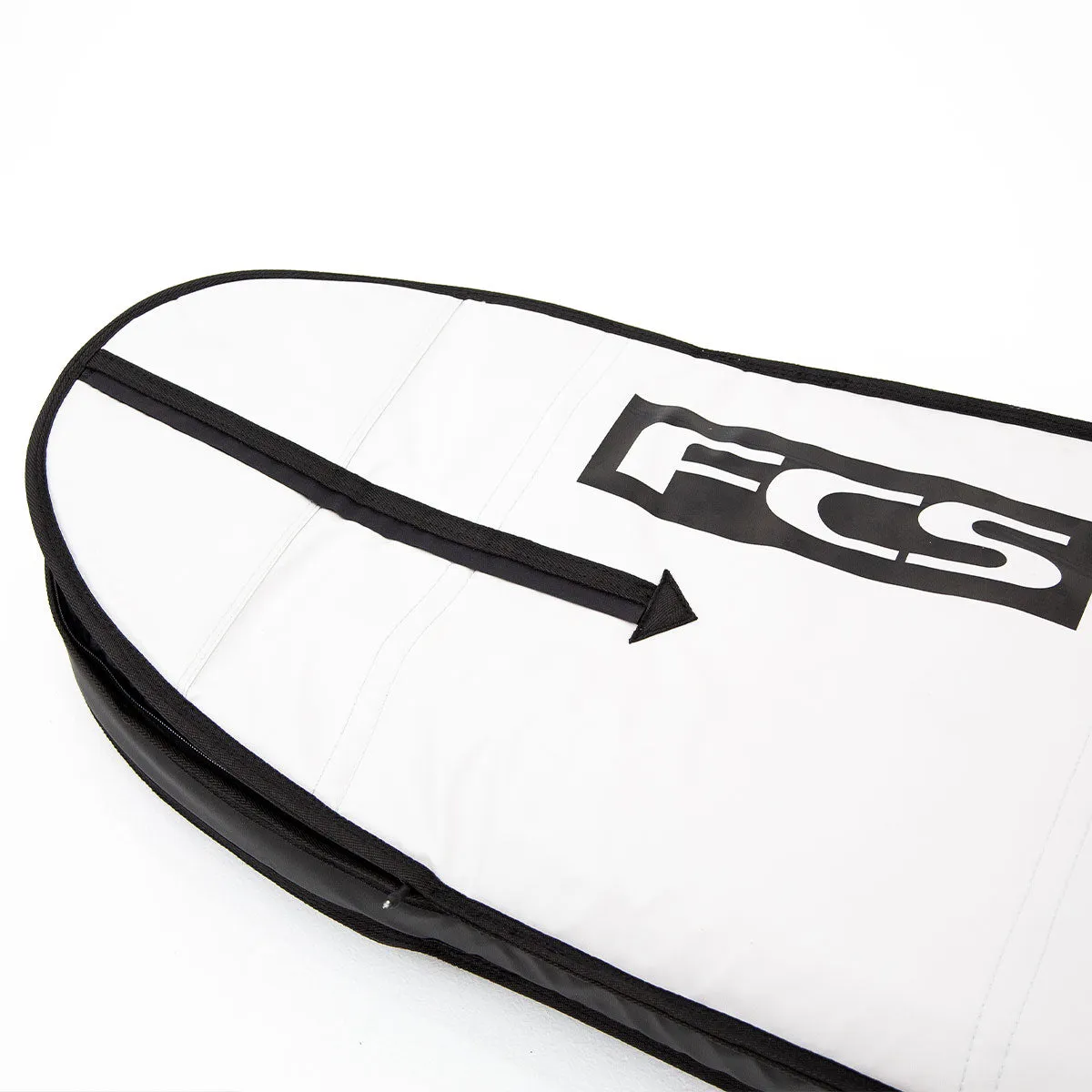 FCS Travel 1 Fun Board Boardbag-Black/Grey