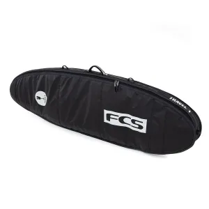 FCS Travel 1 Fun Board Boardbag-Black/Grey
