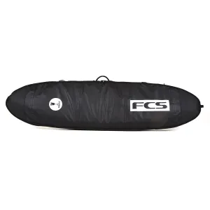 FCS Travel 1 Long Board Boardbag-Black/Grey