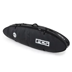 FCS Travel 3 All Purpose Surfboard Cover - Black