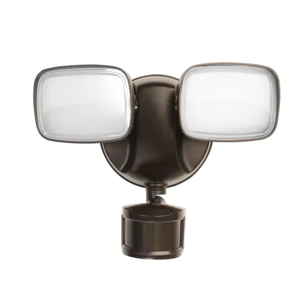 Feit Electric Bronze 9 in. Motion Sensor Outdoor LED Flood Light (9 in., Bronze)