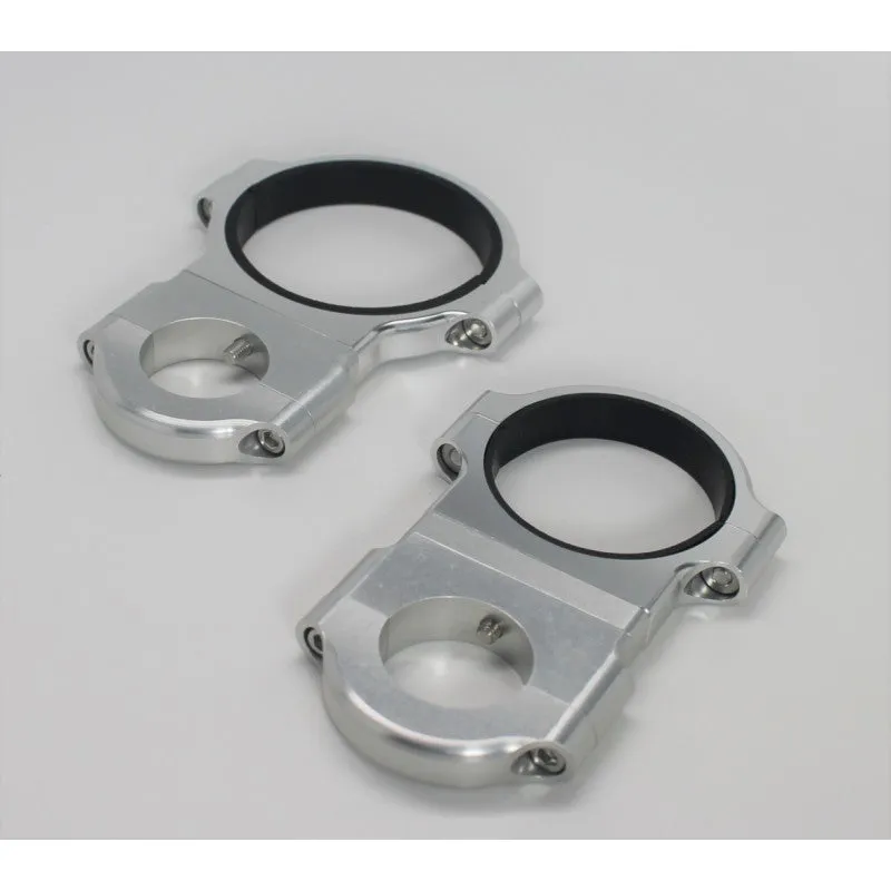 FUELAB 45106 Billet Aluminum Bracket Set for Prodigy Fuel Pumps and FUELAB Filters