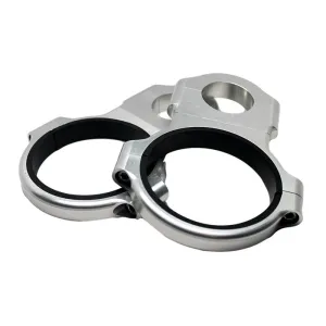 FUELAB 45106 Billet Aluminum Bracket Set for Prodigy Fuel Pumps and FUELAB Filters