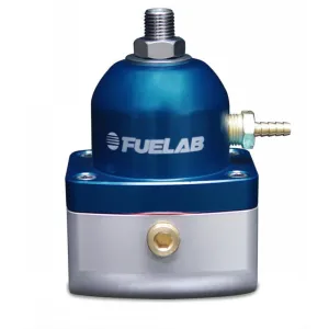 FUELAB 51501-3 Fuel Pressure Regulator EFI (25-90 psi, 10AN-In, 6AN-Out) Blue