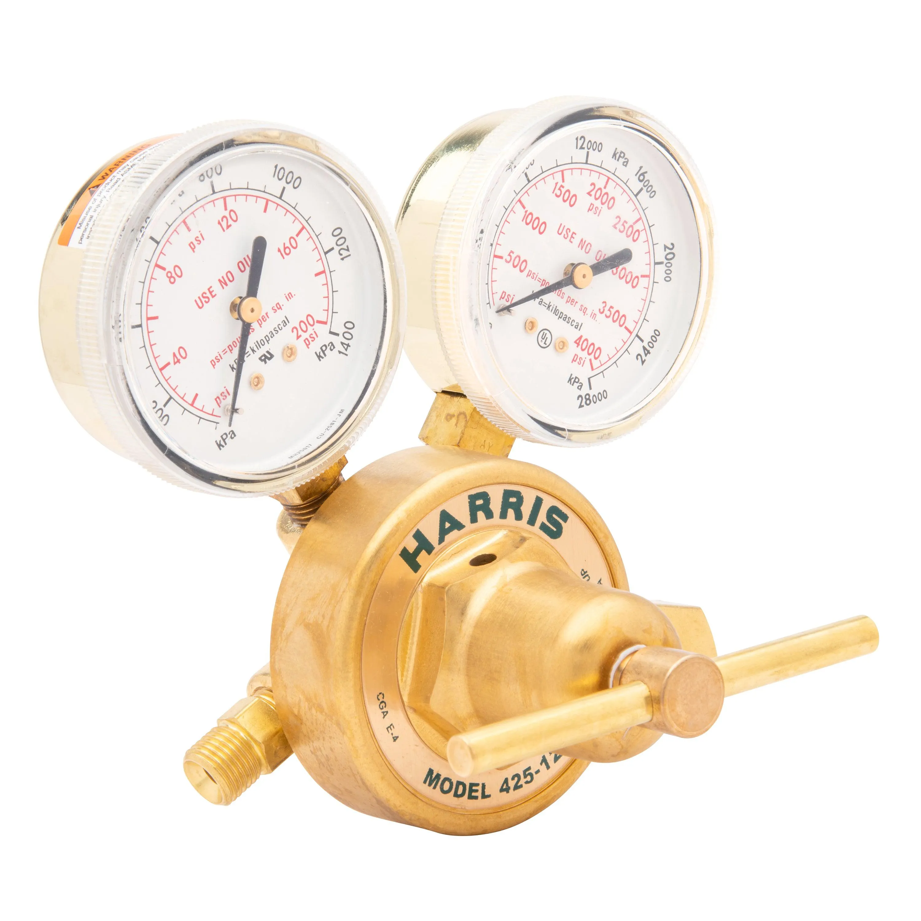 Harris 425-125-540 Heavy Duty Oxygen Regulator - 3000714