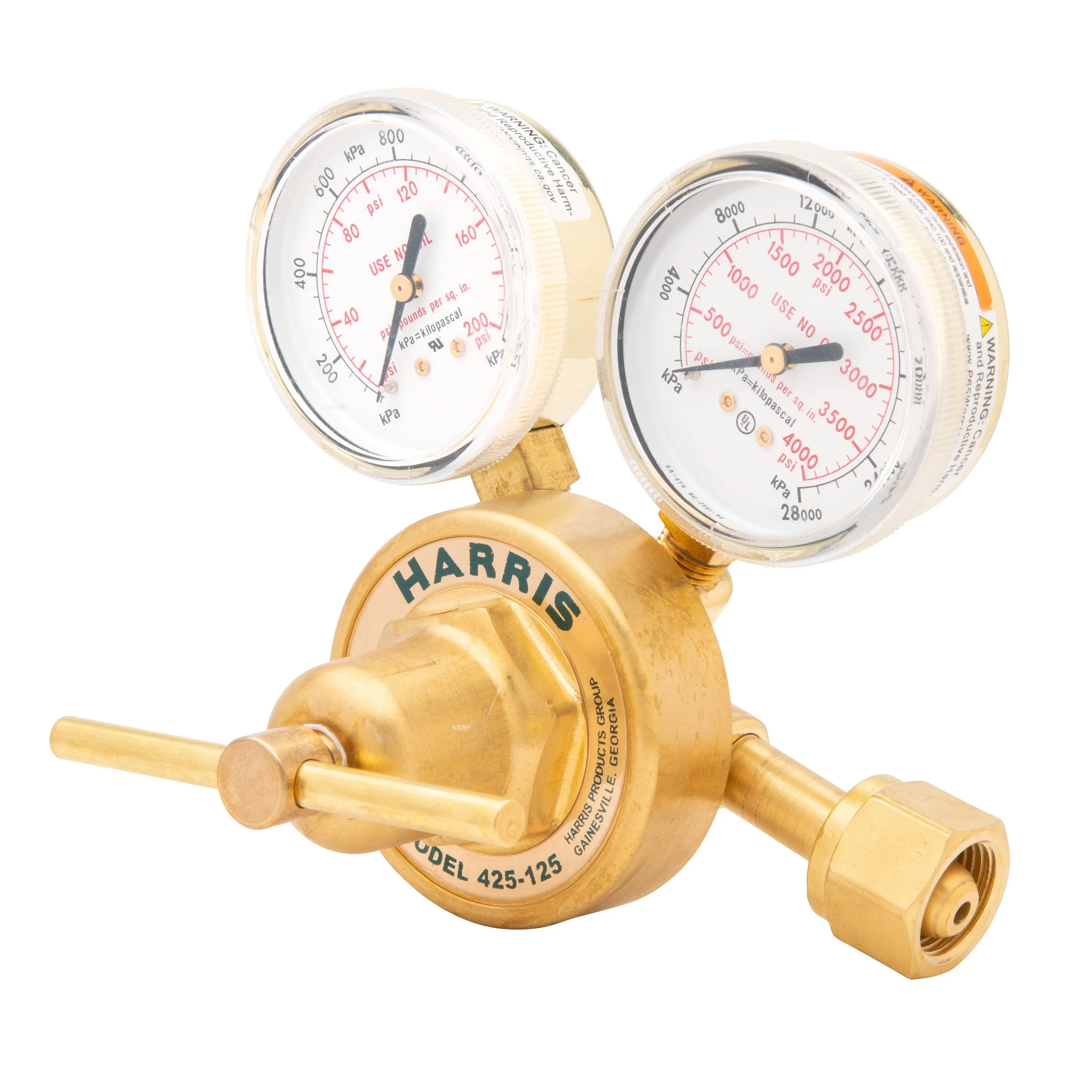 Harris 425-125-540 Heavy Duty Oxygen Regulator - 3000714