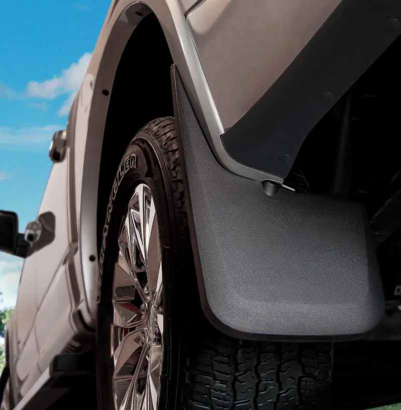 Husky Liners Rear Mud Guards - Black / Textured - Ford Fullsize Truck 2011-14 57681 - Pair