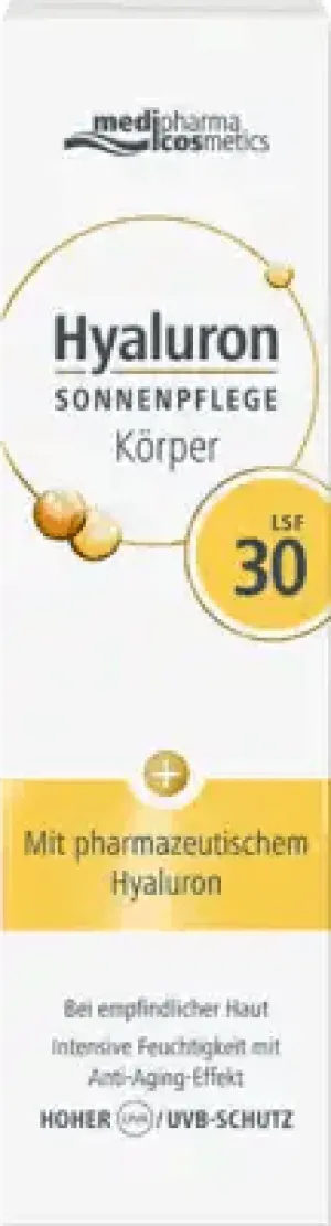 HYALURON SUN CARE Body Cream SPF 30