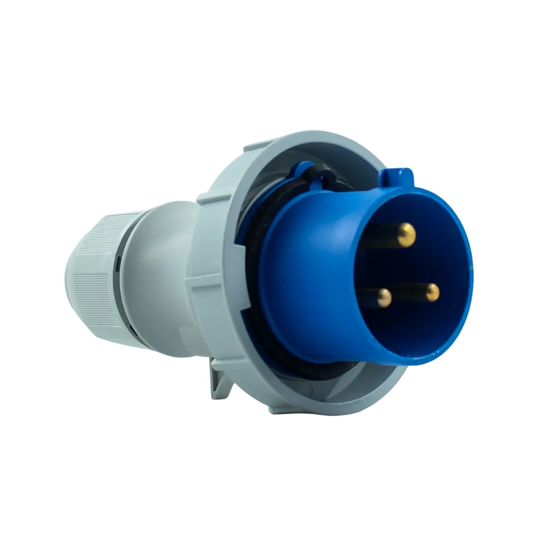 Industrial Plug 3Pin 32Amps IP67