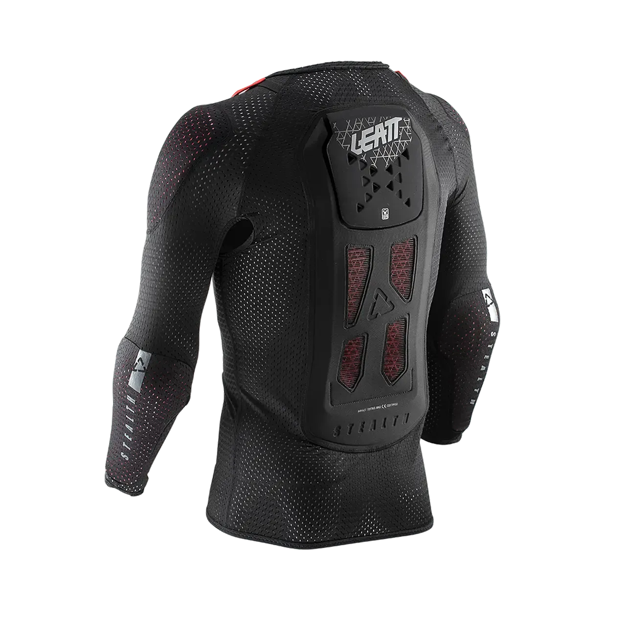 Leatt Airflex Stealth Motocross Body Protector (Black | S/M/L)