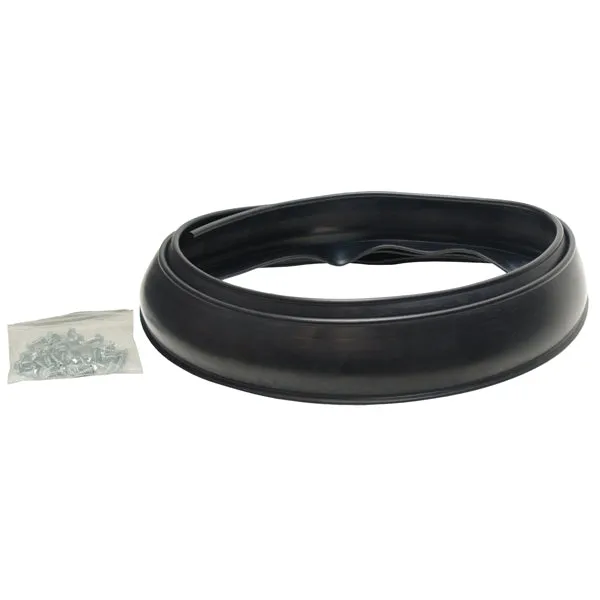 Pacer Performance Flexy Flares Fender Flare - 2.25 in Wide - 58 in Long - Rubber - Black - Universal