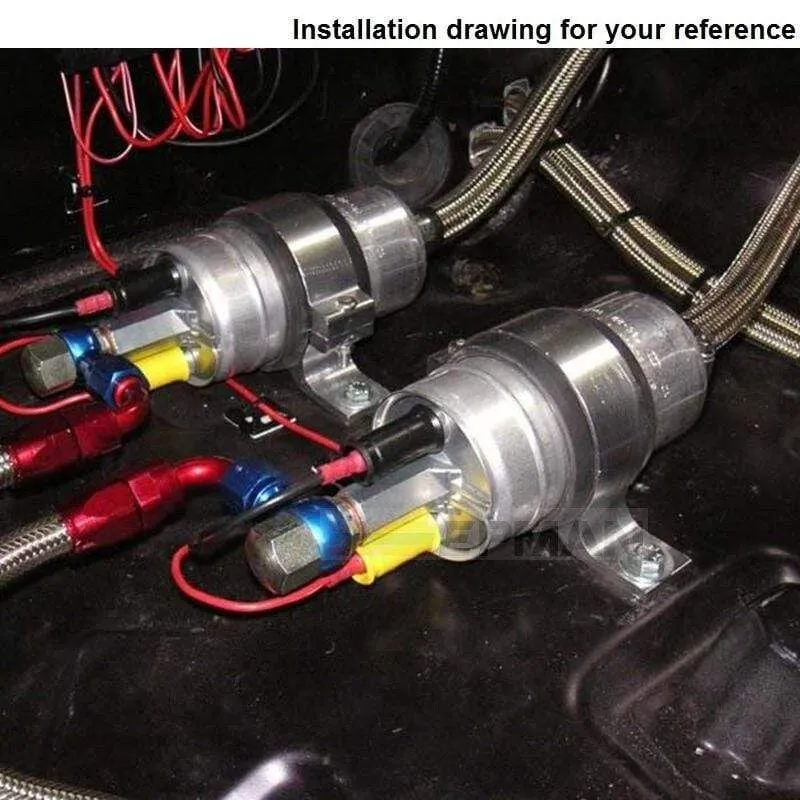 Performance 300lph External Fuel Pump 044 for OEM:0580 254 044 Poulor  H Q E85 Compatible  EPRYB044