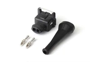 Plug and Pins Only - Bosch EV1 (Square) 2 PinJunior Timer Female Connector