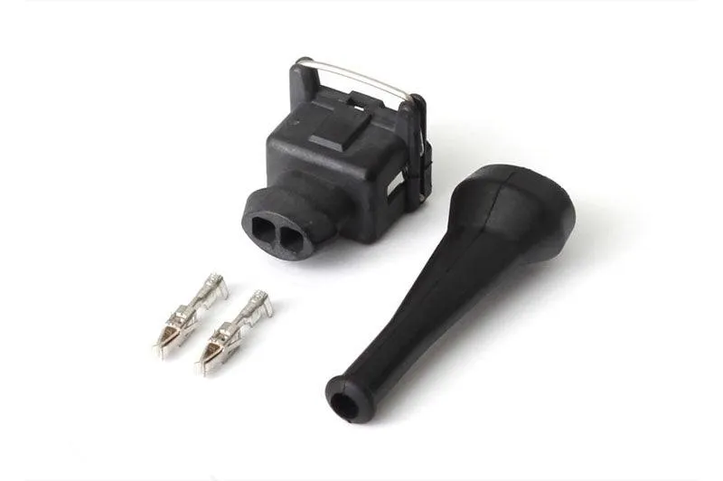 Plug and Pins Only - Bosch EV1 (Square) 2 PinJunior Timer Female Connector