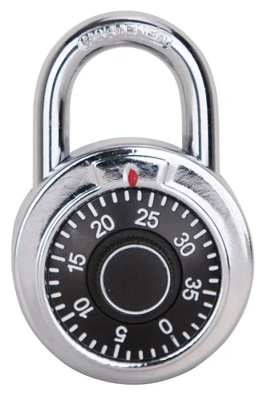 ProSource HD6147763-3L Padlock, Standard Shackle, 1/4 in Dia Shackle, 1-1/4 in H Shackle, Steel Shackle, Steel Body :CD: QUANTITY: 1