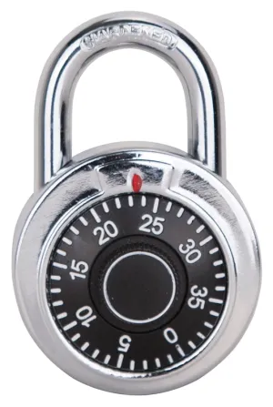 ProSource HD6147763-3L Padlock, Standard Shackle, 1/4 in Dia Shackle, 1-1/4 in H Shackle, Steel Shackle, Steel Body :CD: QUANTITY: 1