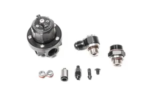 Radium Engineering Direct Mount Fuel Pressure Regulator (8AN ORB, Black DMR-RA) 20-1623-00