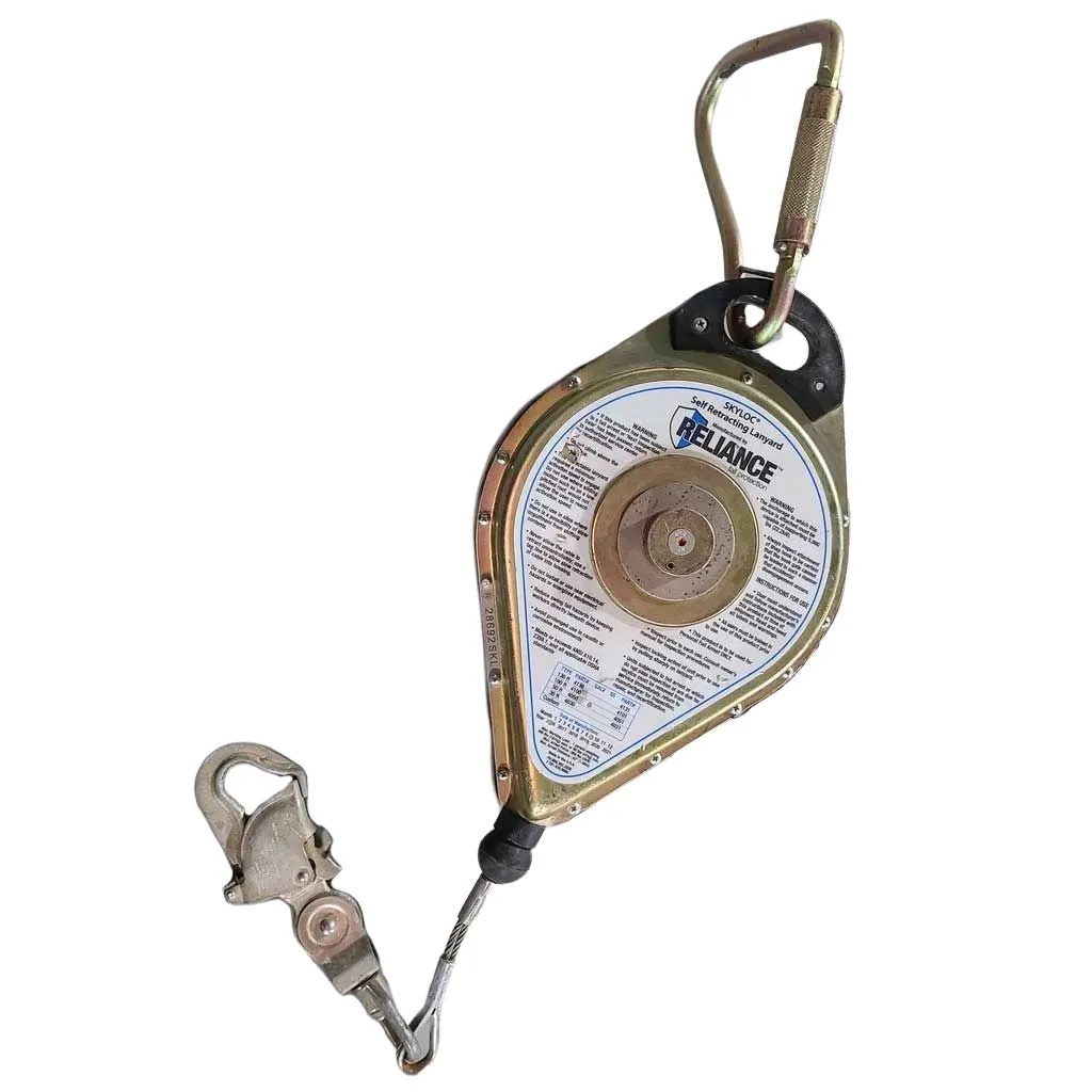 Reliance 4050 Skyloc Galvanized 50ft SRL Self Retracting Lifeline - Used