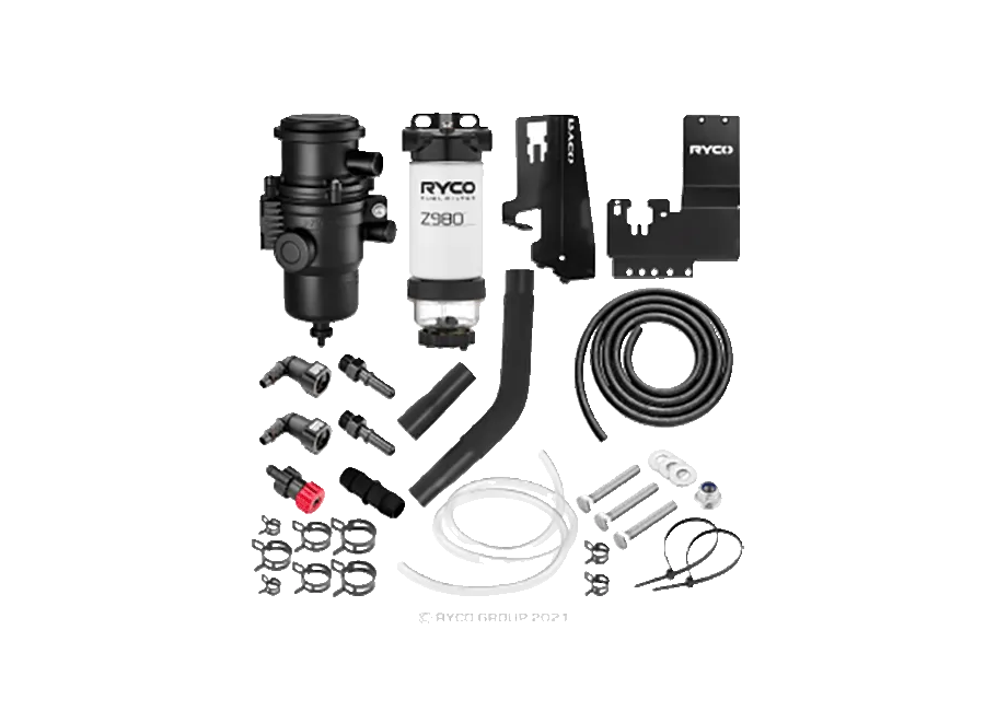 Ryco 4WD Catch Can and Fuel Water Separator Filtration Upgrade  - X102R