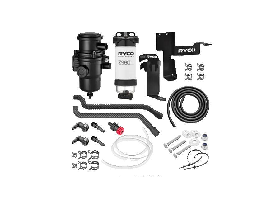 Ryco 4WD Catch Can and Fuel Water Separator Filtration Upgrade  - X103R