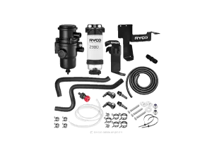 Ryco 4WD Catch Can and Fuel Water Separator Filtration Upgrade  - X104R