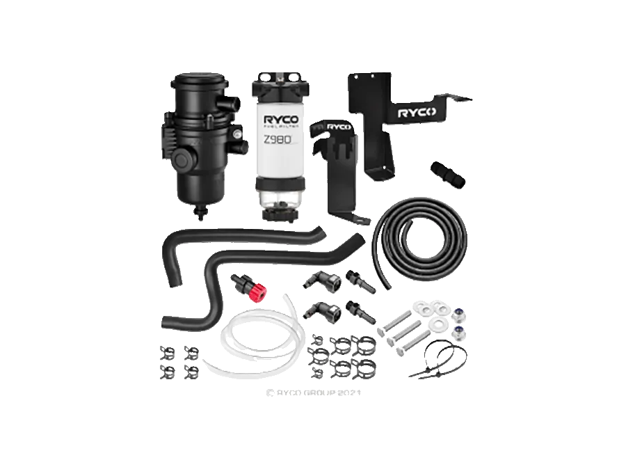 Ryco 4WD Catch Can and Fuel Water Separator Filtration Upgrade  - X104R